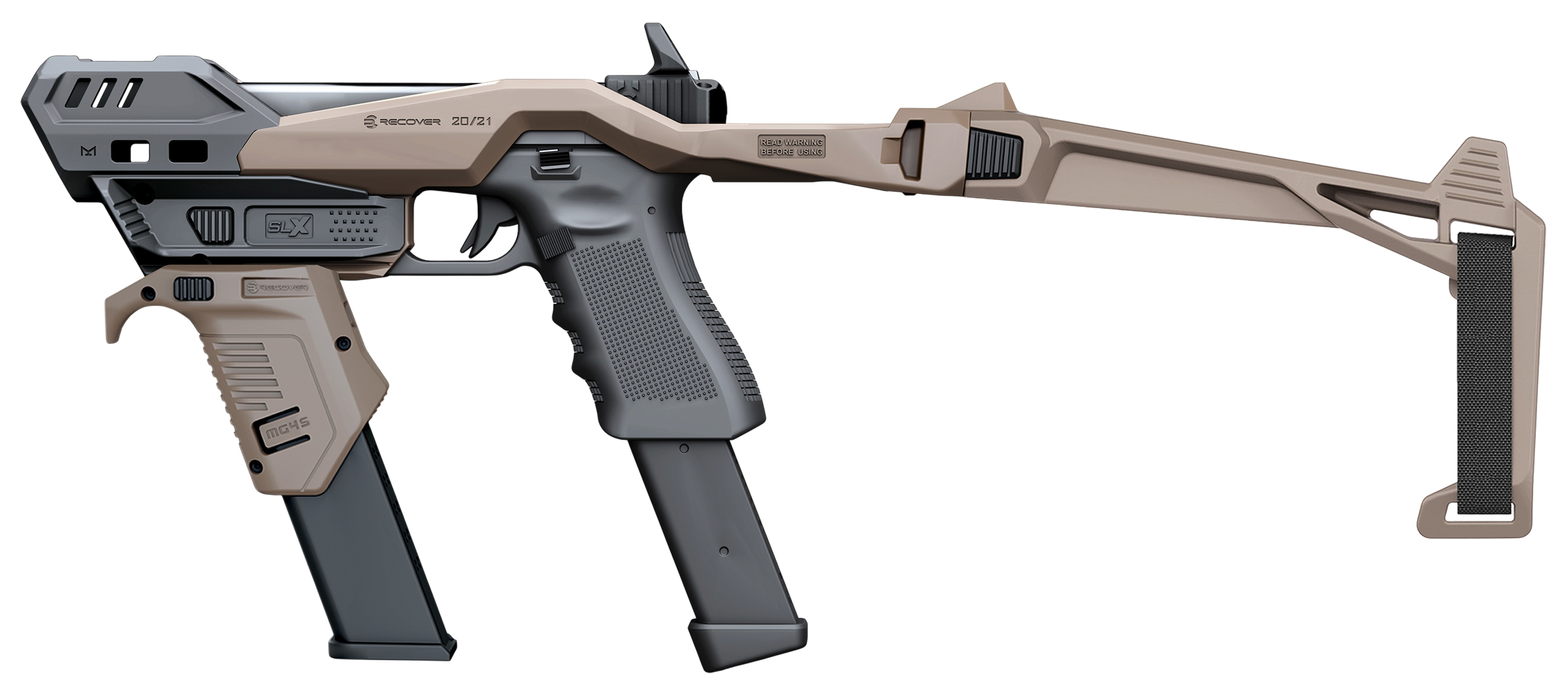 REC 2021SLX-02 2021 BRACE SLX MG45 TAN