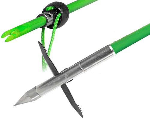 TRUGLO BOWFISHING SPEED SHOT ARROW W/CARPEDO POINT & SLIDE
