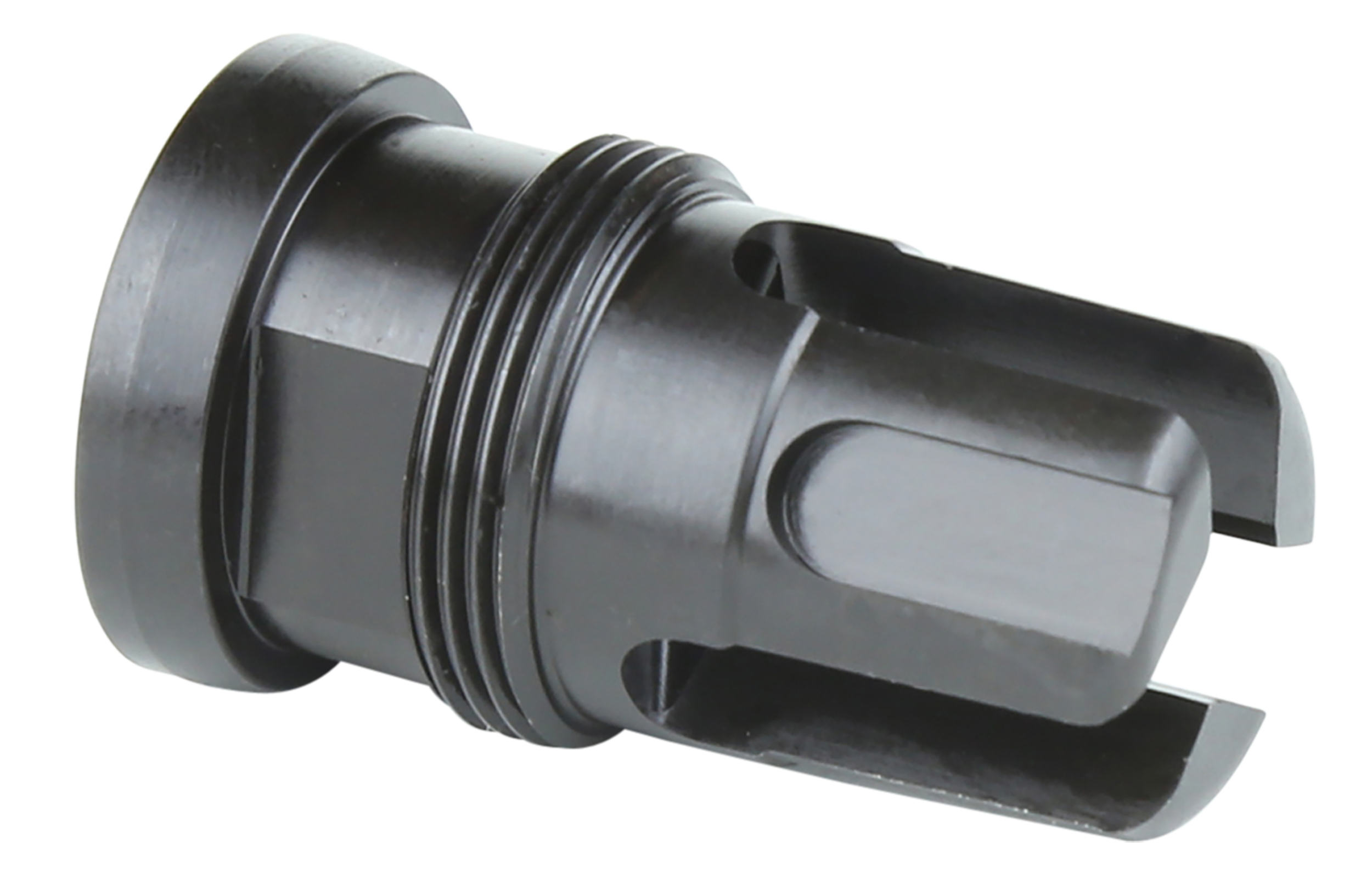 Griffin Armament TMMFH1228 Minimalist Taper Mount Flash Suppressor Black 17-4 Stainless Steel with 1/2"-28 tpi Threads, 1.80" OAL & 1.07" Diameter for 5.56x45mm NATO
