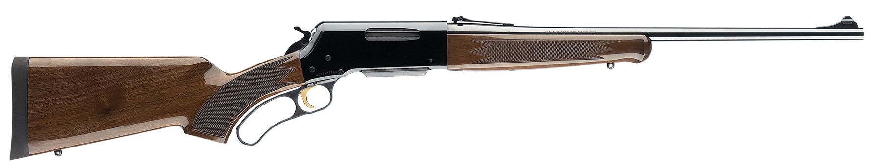Browning 034009129 BLR Lightweight 300 Win Mag 3+1 24" Polished Blued/ 24" Button-Rifled Barrel, Polished Black Aluminum Receiver, Gloss Black Walnut/ Fixed Pistol Grip Stock, Right Hand