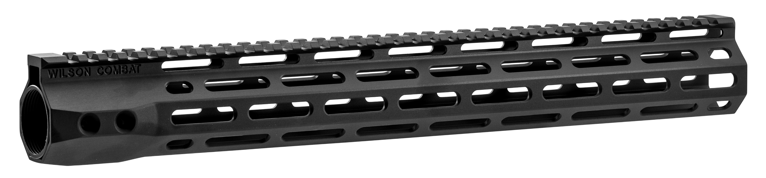 Wilson Combat TRMLOK15 M-LOK Rail  AR-15 Black Hardcoat Anodized 6005A-T5 Aluminum 15" M-LOK