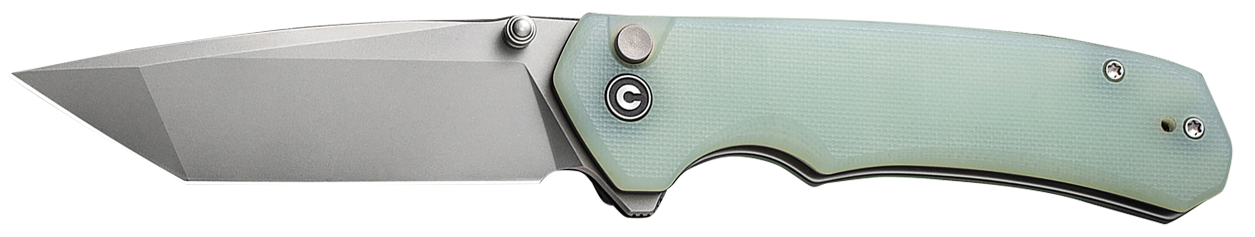 Civivi Knives C19059C-3 Brazen  3.46" Folding Plain Stonewashed D2 Steel, Blade Natural G10 Handle