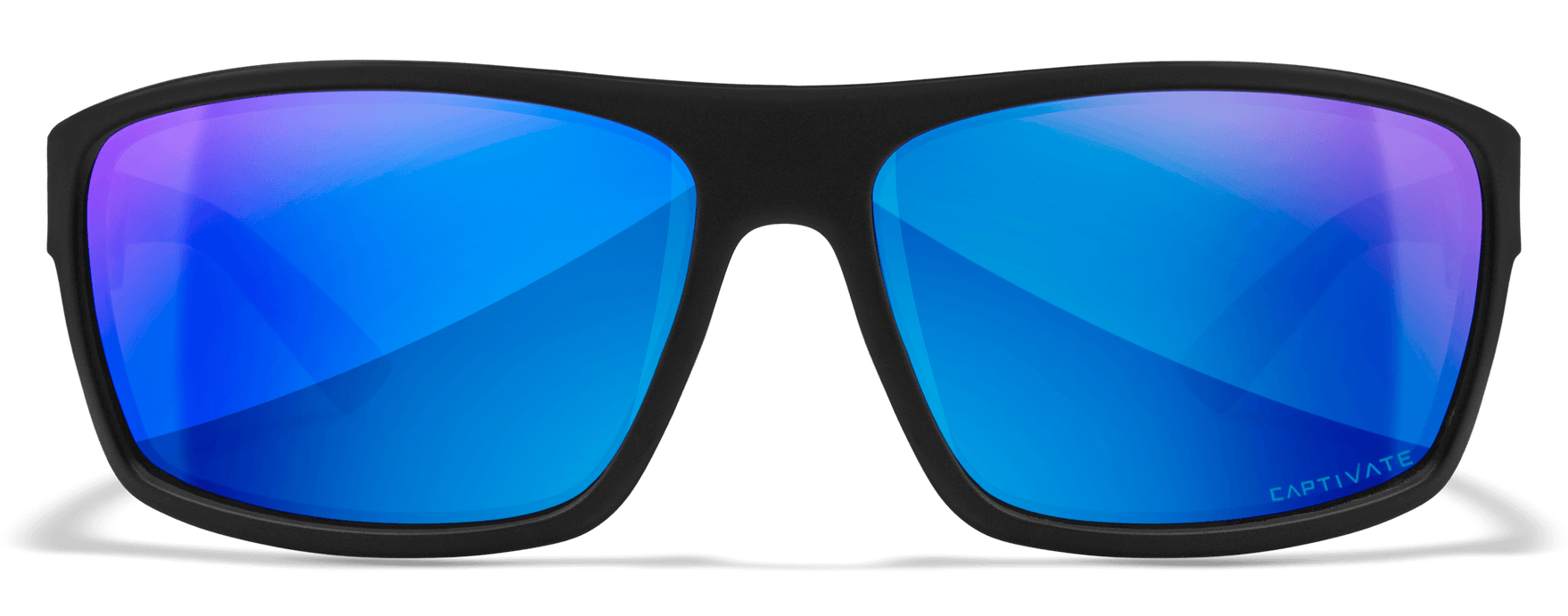 Wiley X Peak XL Captivate Blue Mirror Shooting Glasses