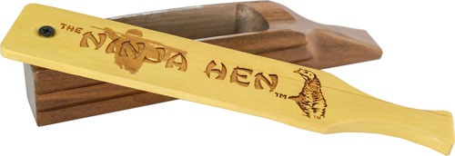 WOODHAVEN CUSTOM CALLS THE NINJA WALNT BTTM YLLWHEART LID