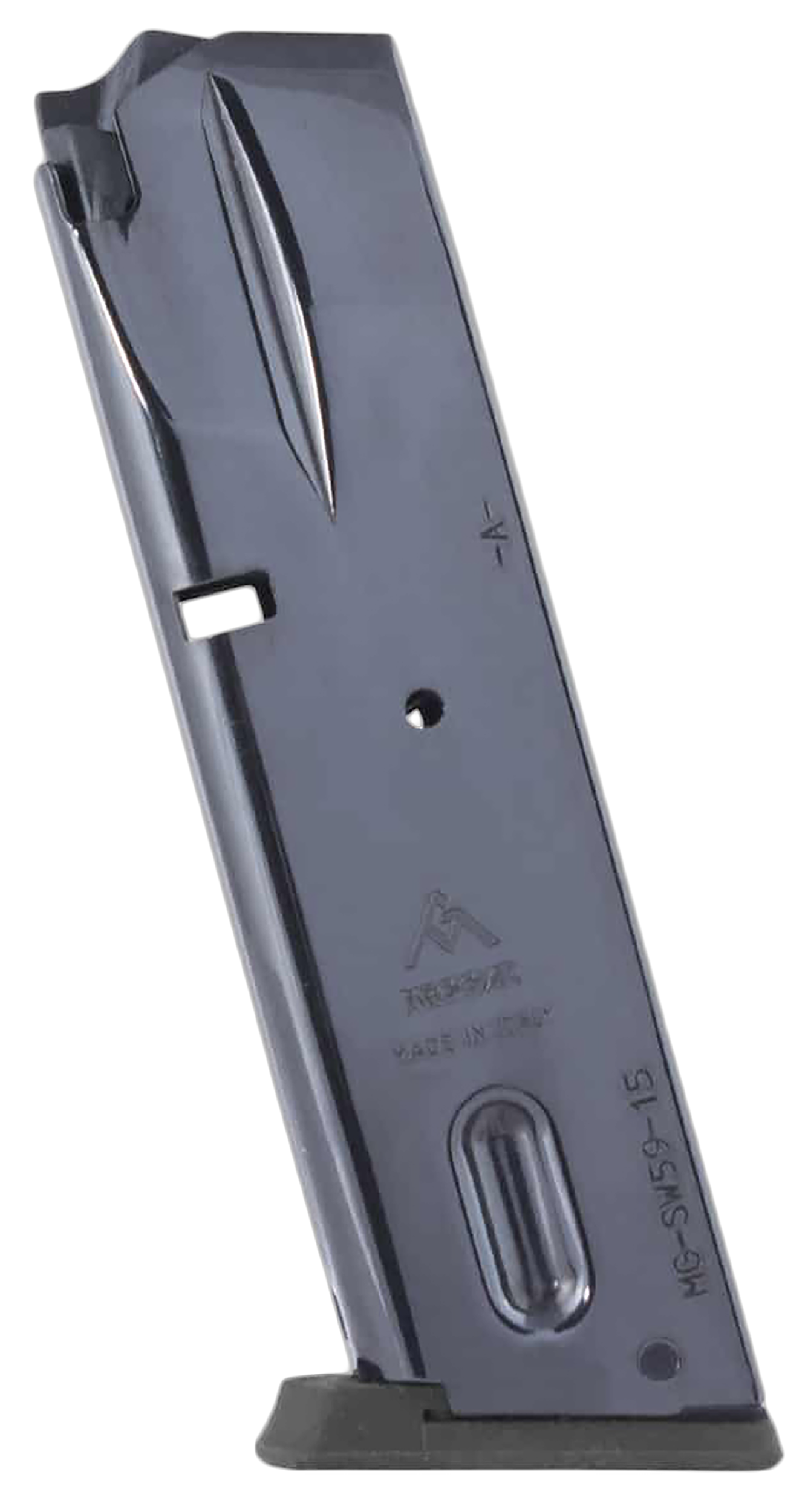 Mec-Gar MGSW5915N S&W  15rd 9mm Luger, Fits S&W 5900 Series/915/910/659 Black Nickel