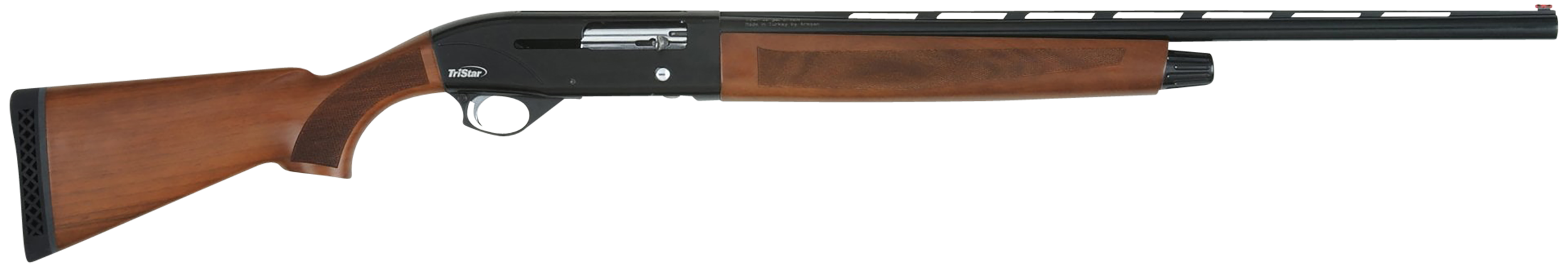 TriStar 24104 Viper G2 Compact 20 Gauge Semi-Auto 3" 5+1 24" Black Vent Rib Barrel, Black Steel Receiver, Fixed  Walnut Stock, Beretta/Benelli Choke Tube, Right Hand