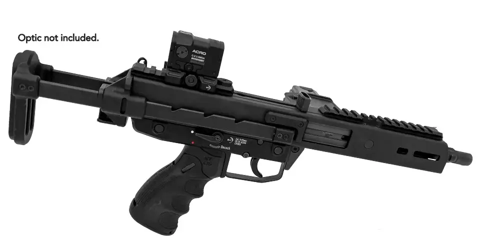 B&T KH9S SBR 9MM 6" 25RD BLK