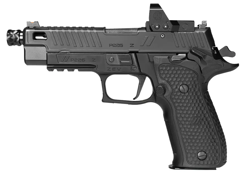 SIG SAUER P226 ZEV 9MM PSTL CSTM ZEV SLIDE/GRIP ROMEO 1 PRO, 3-15RD