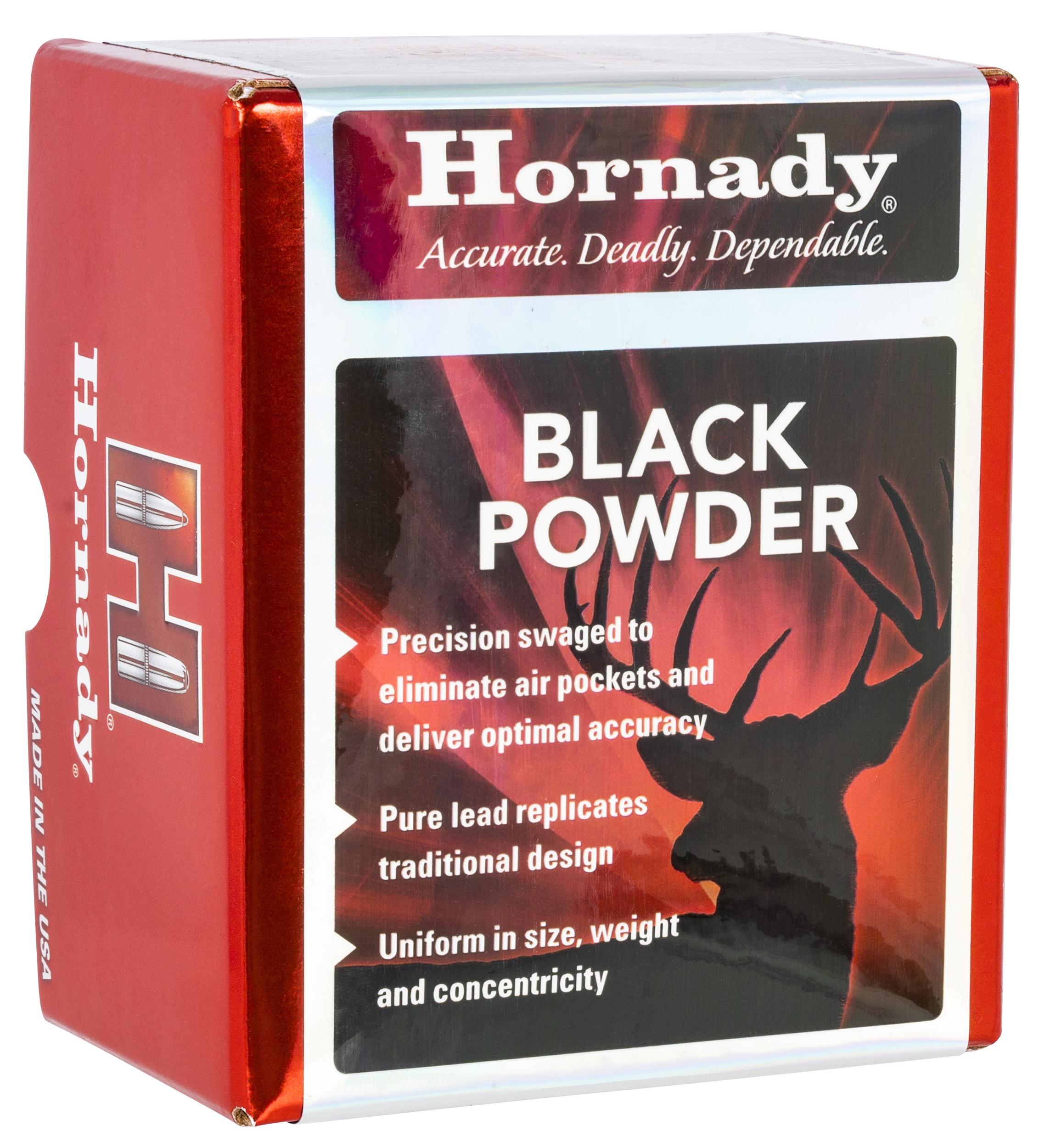 Hornady 6110 Lead Balls 54Cal Lead Ball 100 Per Box/15 Case