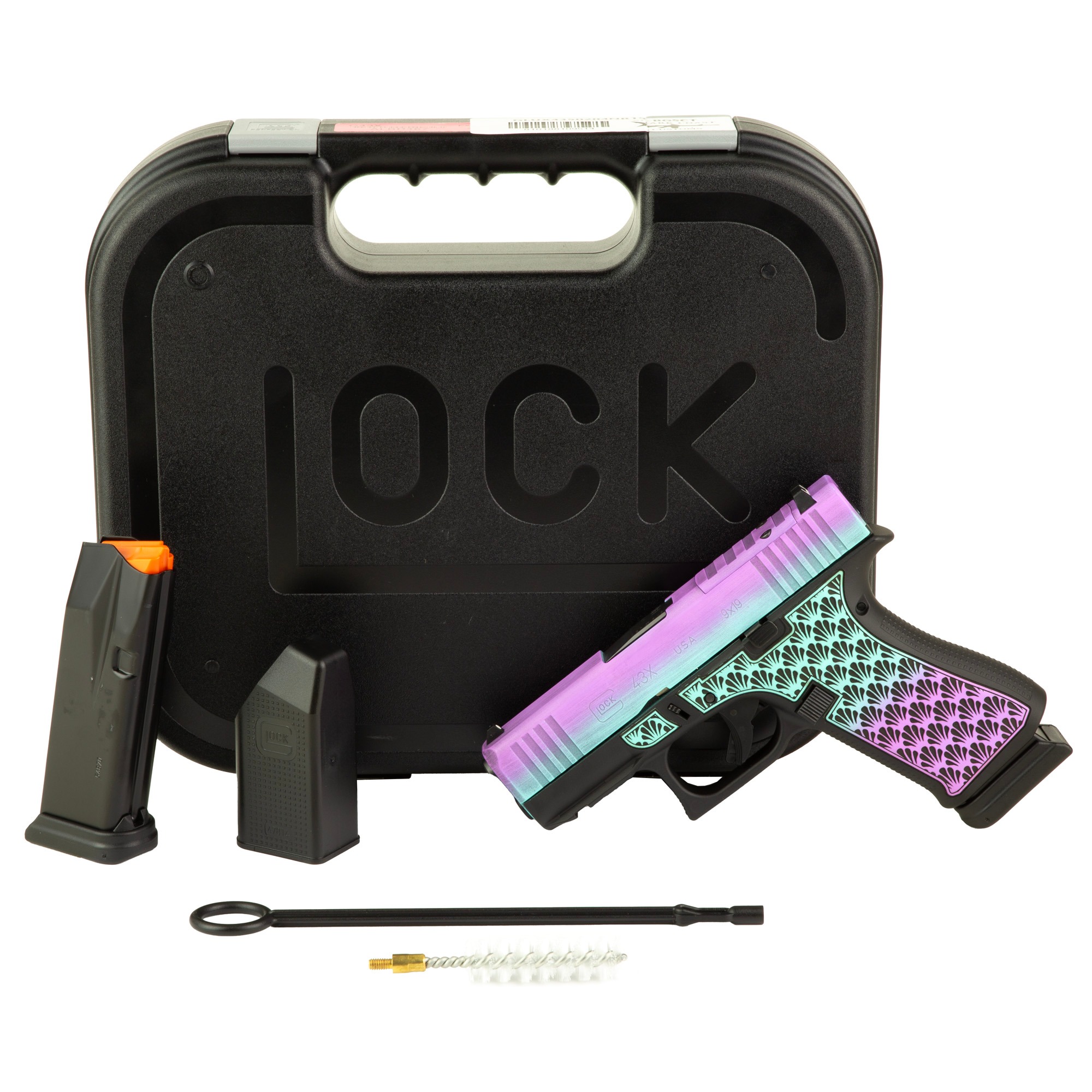 GLOCK 43X 9MM 15RD FS ISLAND BUG