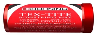 BOHNING BOWSTRING WAX TEX-TITE 28 GRAM TUBE