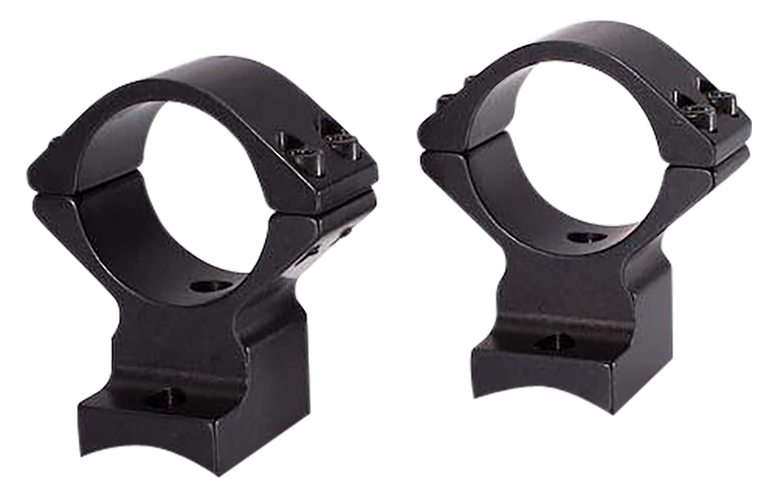 Talley 940705 Scope Mount/Ring Combo Black Anodized 1" Tube Weatherby Mark V Medium Rings Magnum Action