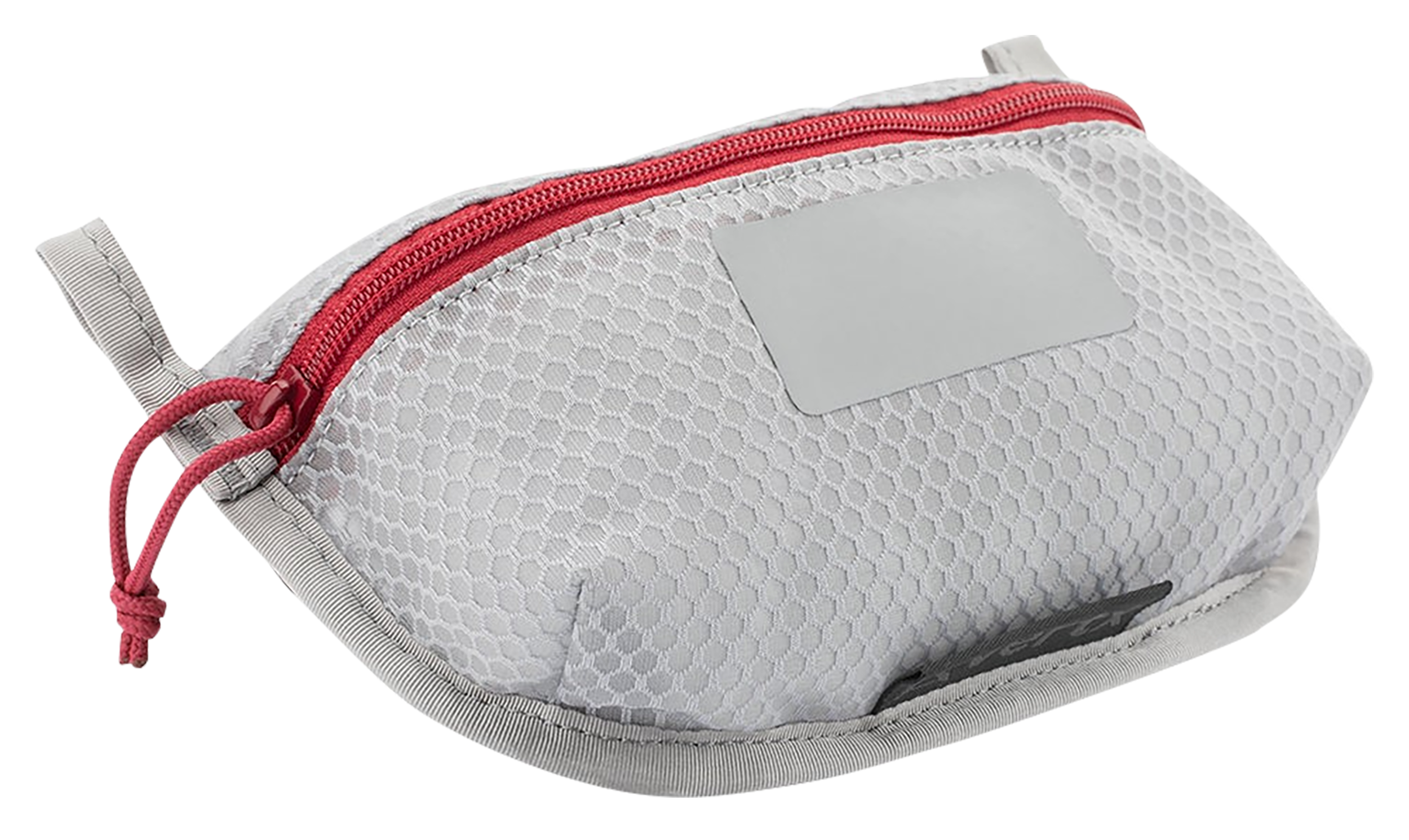 Vertx VTX5195AGYNA Overflow Pouch 2 pk, Small Size made of White Nylon with Mesh & Red Accents, YKK Zipper & Durable Hook Back Panels 5" W x 5" H Dimensions