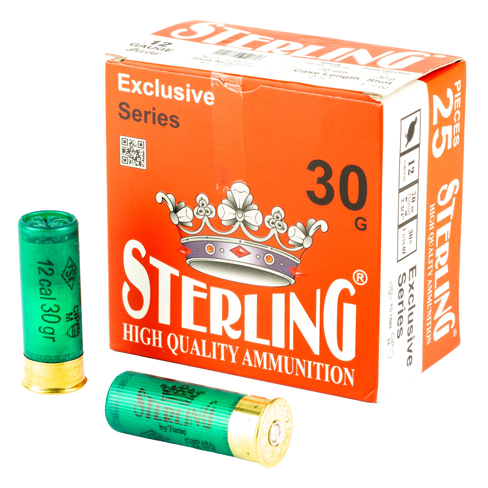STERLING EXCLSV 12GA 2.75" #5 25/250
