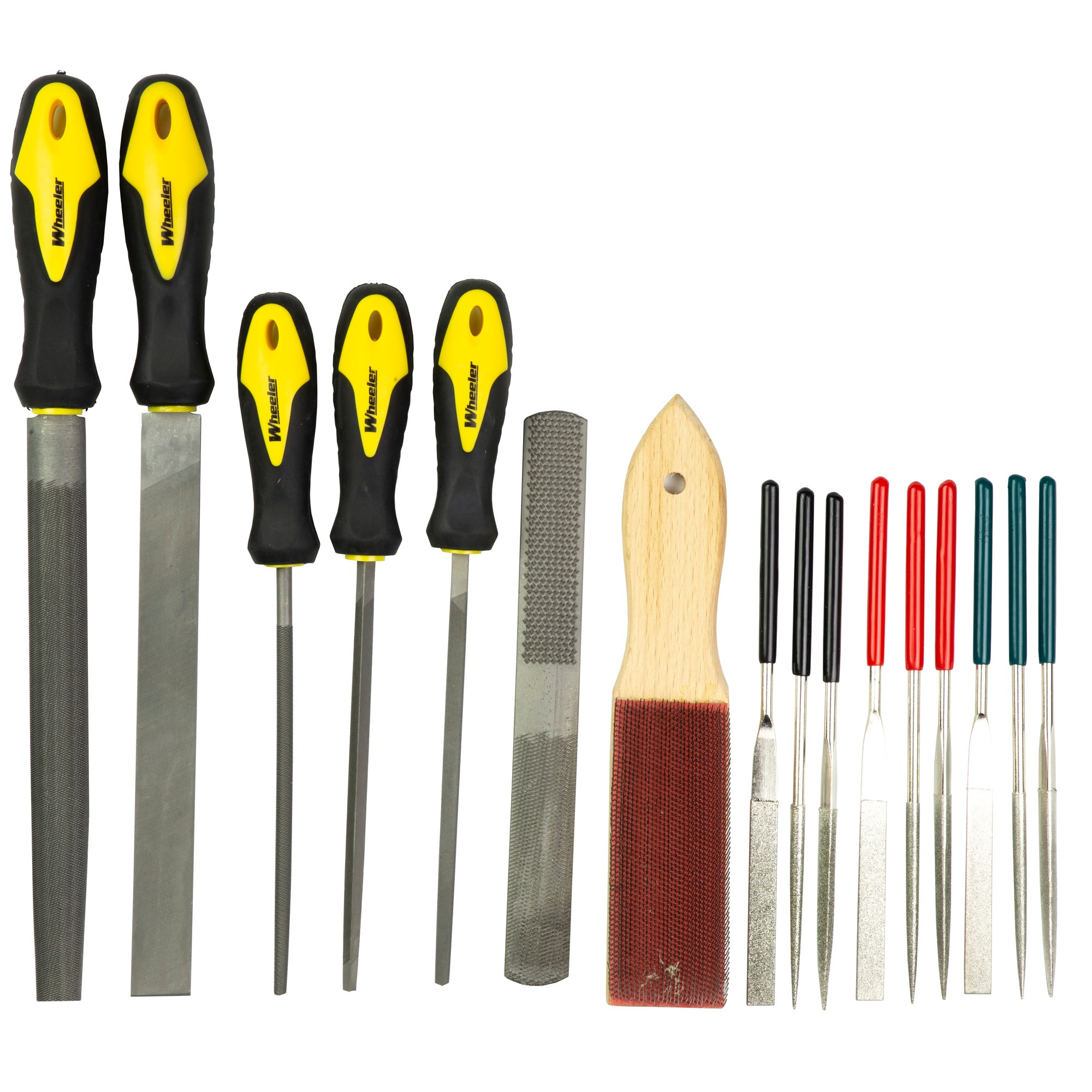 WHEELER PROF GUNSMITHING FILE SET