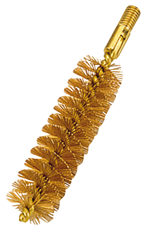 Traditions A1278 Cleaning Brush .50-.54 Cal Muzzleloader Firearm 10/32 Thread Brass Bronze Bristles