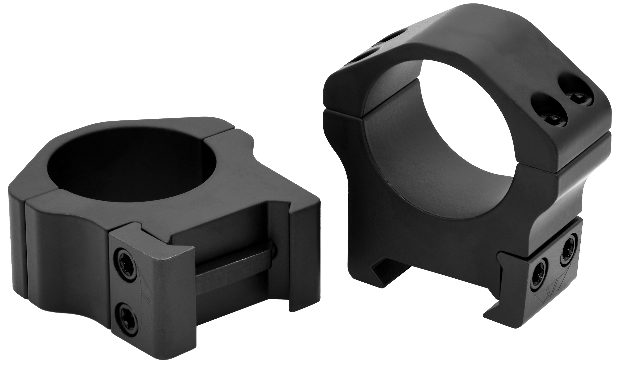 Warne 501M Horizontal Rings Maxima Matte Black 1" Medium 0 MOA