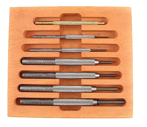 Lyman 7031273 Punch Set Gunsmith Steel 7 pc