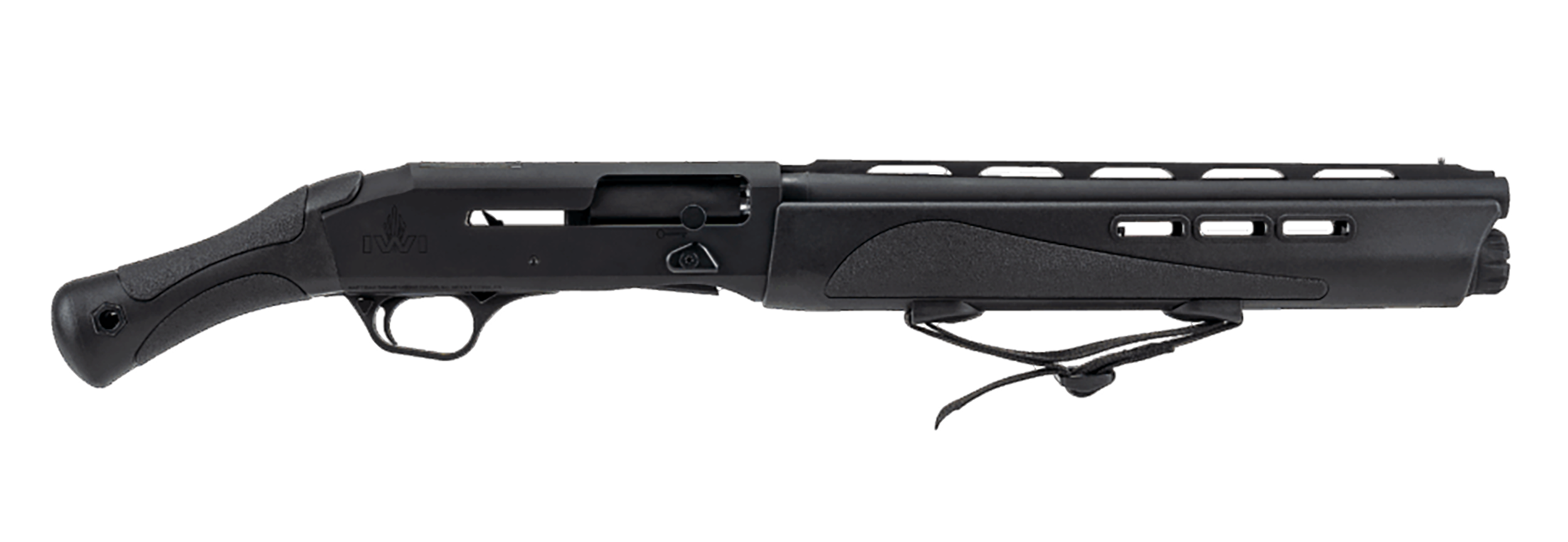 IWI US MFK1214 Mafteah 12 Gauge Semi-Auto 3" 5+1 14" Black Smooth Bore/Vent Rib Barrel, Drilled & Tapped Receiver, M-LOK Handguards, Black Synthetic Stock
