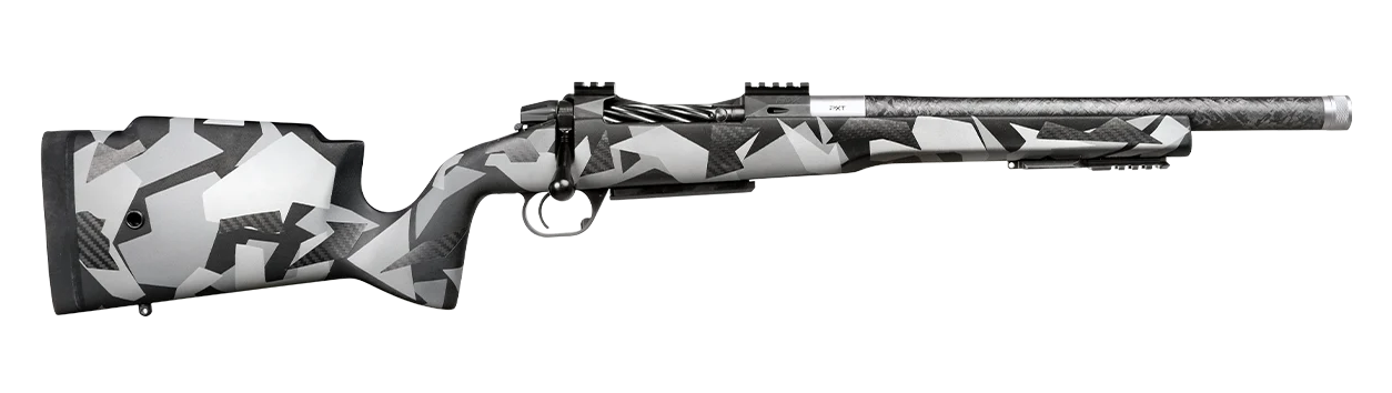Proof Research 154021 Elevation FDX MTR 7mm BC 16.50" Carbon Fiber Threaded Barrel, Splinter Camo Carbon Fiber Stock, Right Hand