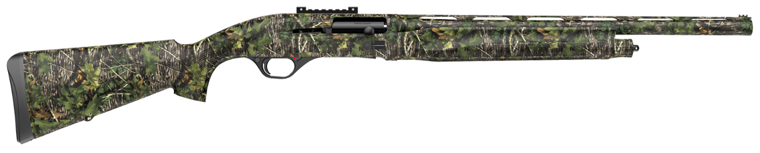 Retay USA GOR20TRSHLF22 Gordion Turkey 20 Gauge 4+1 (2.75") 3" 22" Deep Bore Drilled Barrel, Mossy Oak Shadow Leaf, Synthetic Furniture,  TruGlo Fiber Optic Front Sight