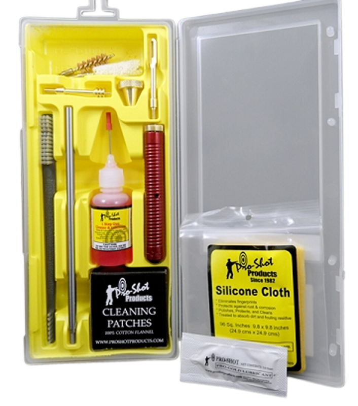 Pro-Shot P4010KIT Classic Box Kit .40/ 10mm Pistol/Yellow Plastic Case