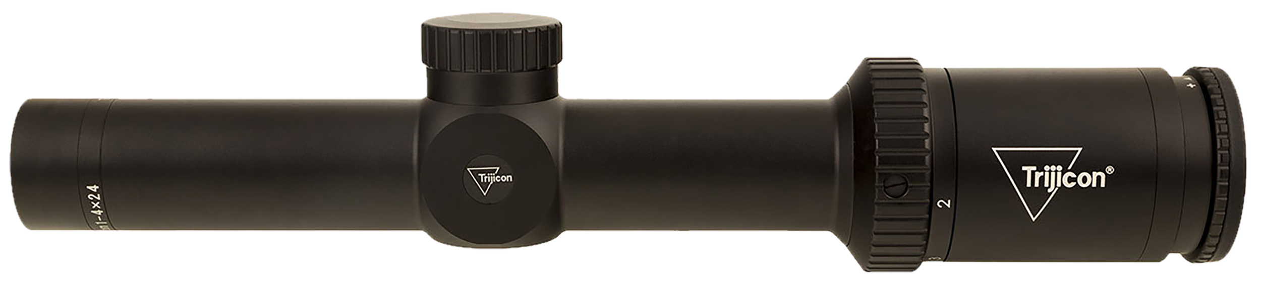 Trijicon 2700001 Huron  Satin Black 1-4x 24mm 30mm Tube BDC Hunter Holds Reticle