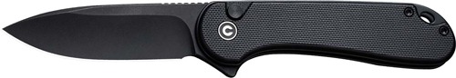 CIVIVI KNIFE ELEMENTUM II 2.96 " G-10/BLK STONEWASH CLAM PACK