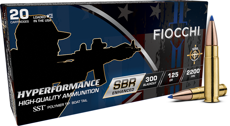 Fiocchi 300BKSBA Hyperformance  300Blackout 125gr Super Shock Tip 20 Per Box/10 Case