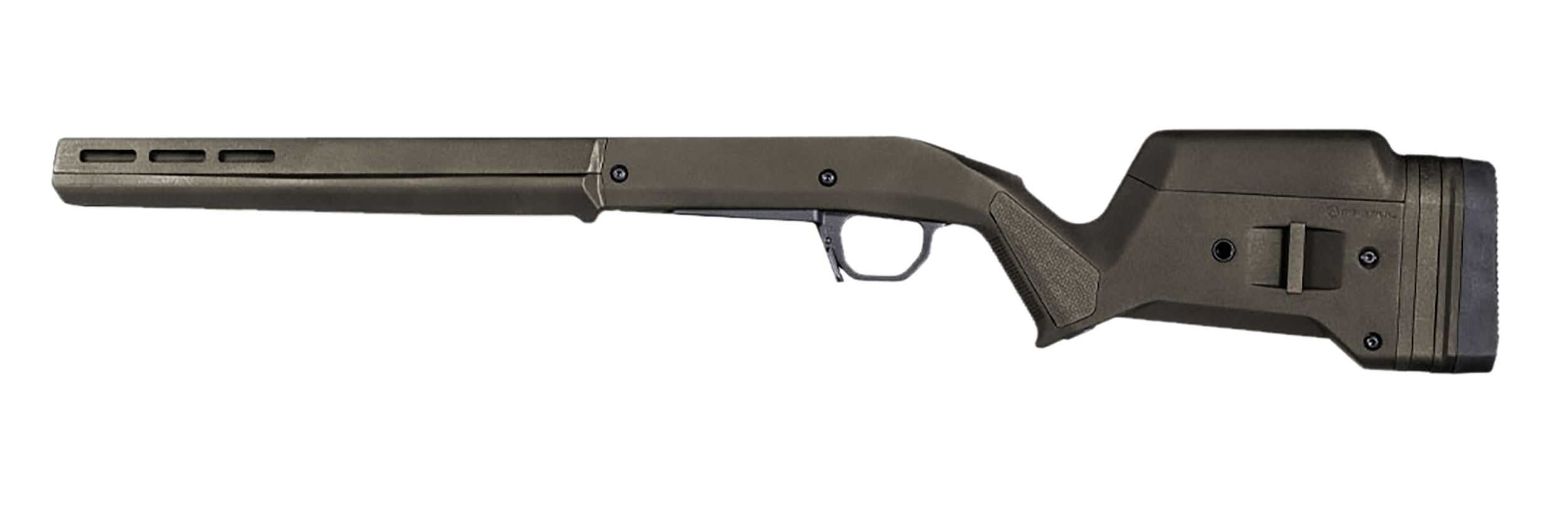Magpul MAG931-ODG Hunter American Stock OD Green Synthetic Aluminum Bedding & Adj Comb Fits Ruger American