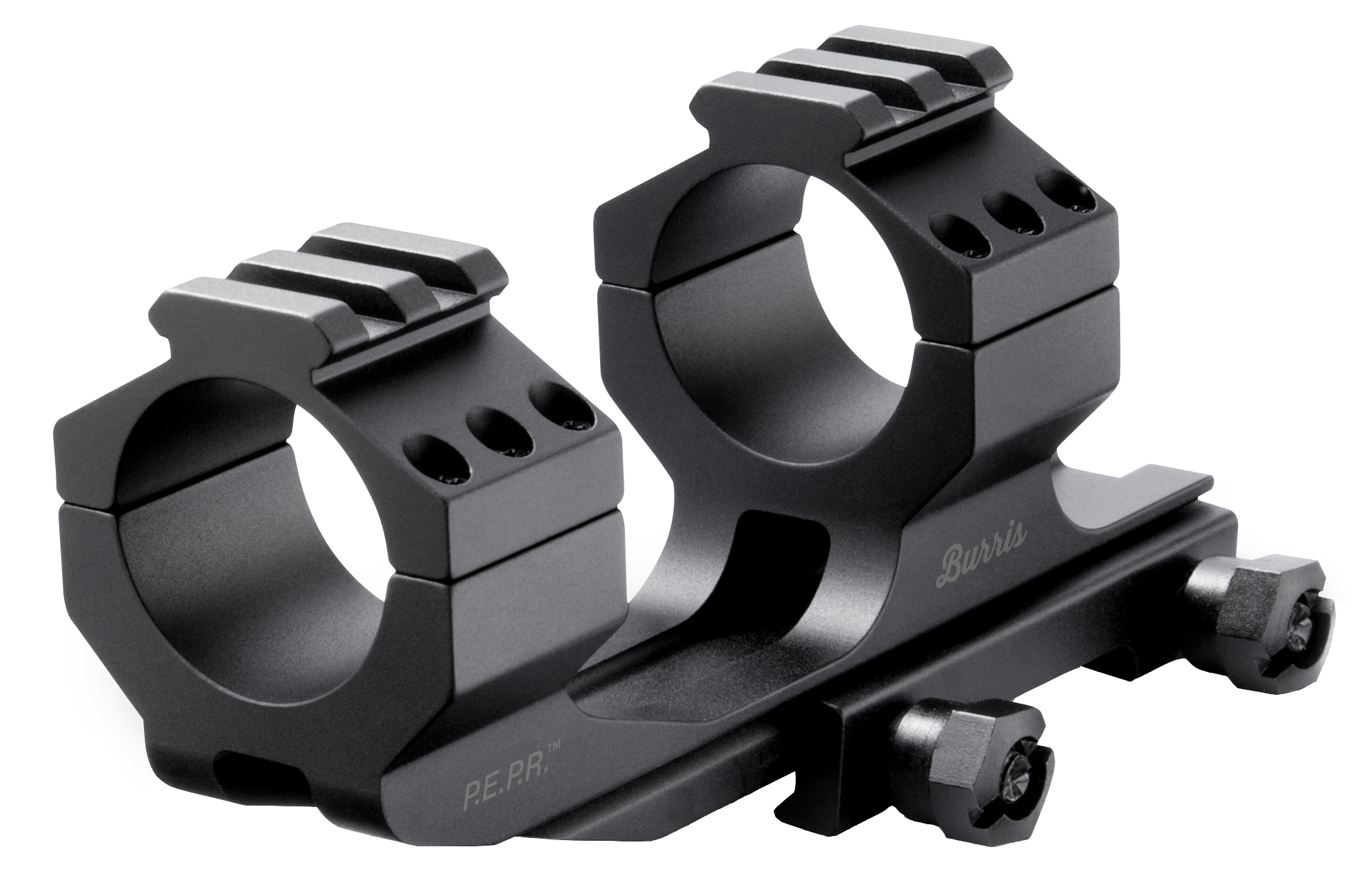 Burris 410341 AR-P.E.P.R Scope Mount/Ring Combo Matte Black 30 mm