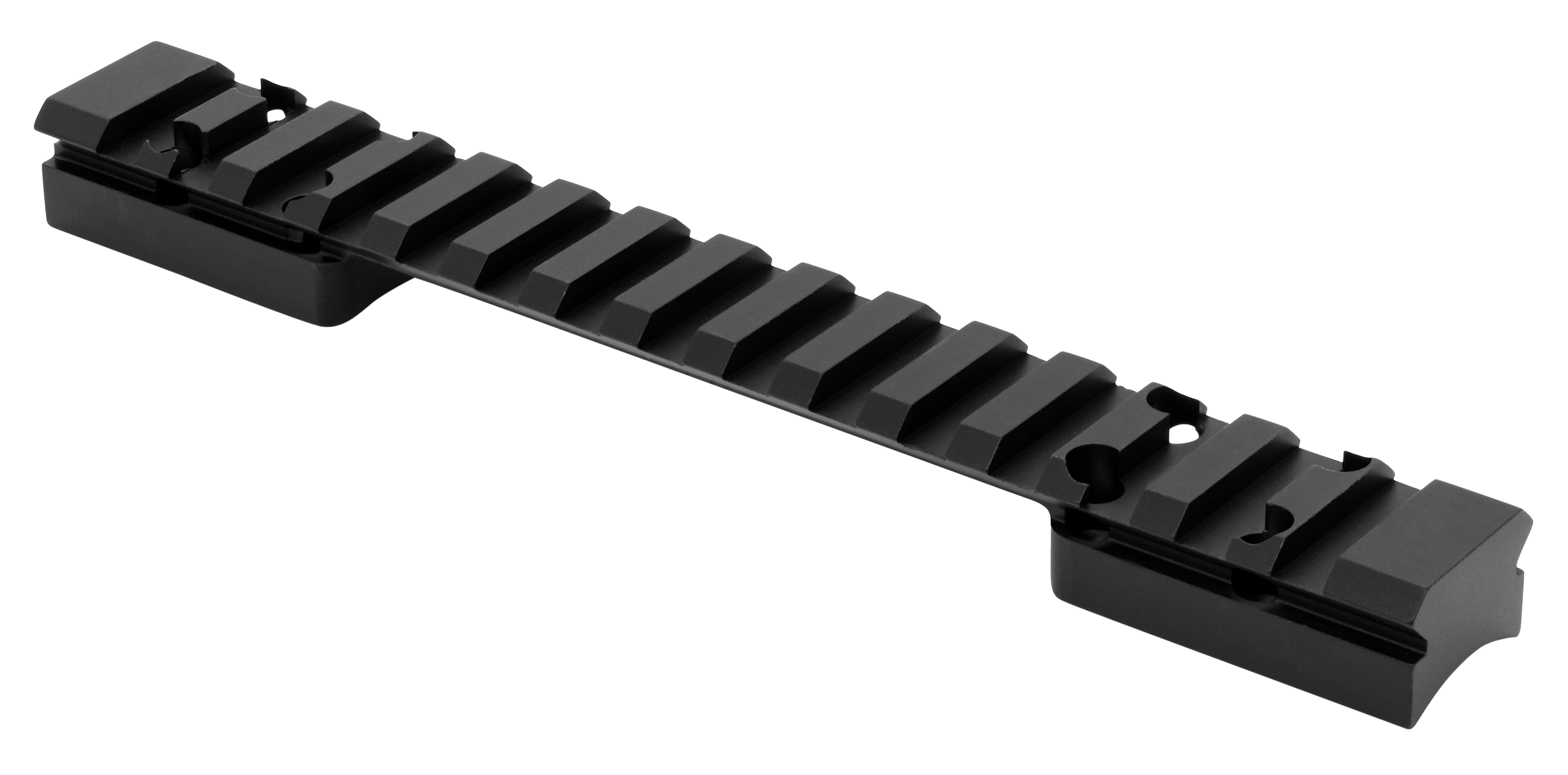 Warne 7642M Mountain Tech Tactical Rail Black Anodized Aluminum Browning X-Bolt Long Action, 0 MOA
