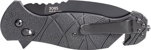 KA-BAR COYTU FOLDER 3.5" DEEP BELLY DP CROSSBAR W/CUTTER