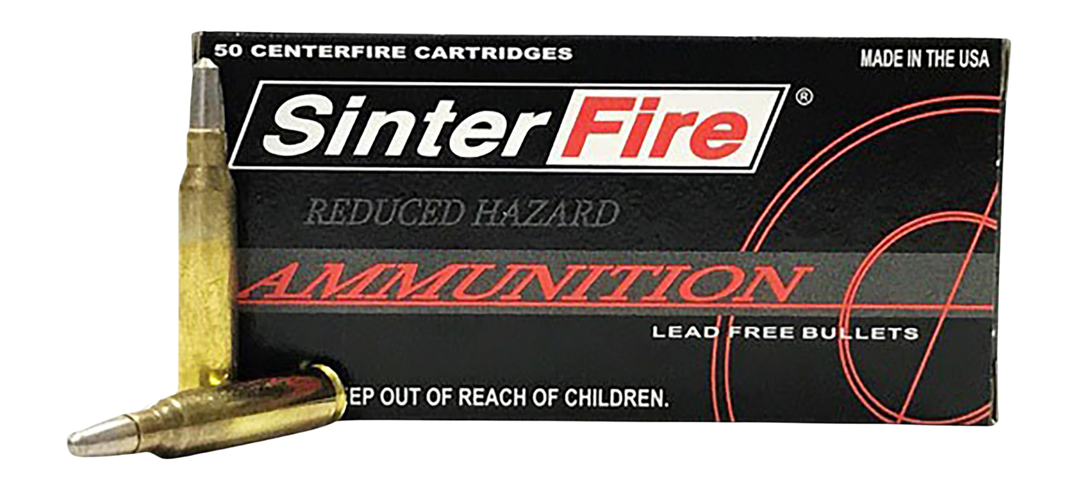 SinterFire Reduced Hazard 223 Rem 55gr Frangible 50rd Box