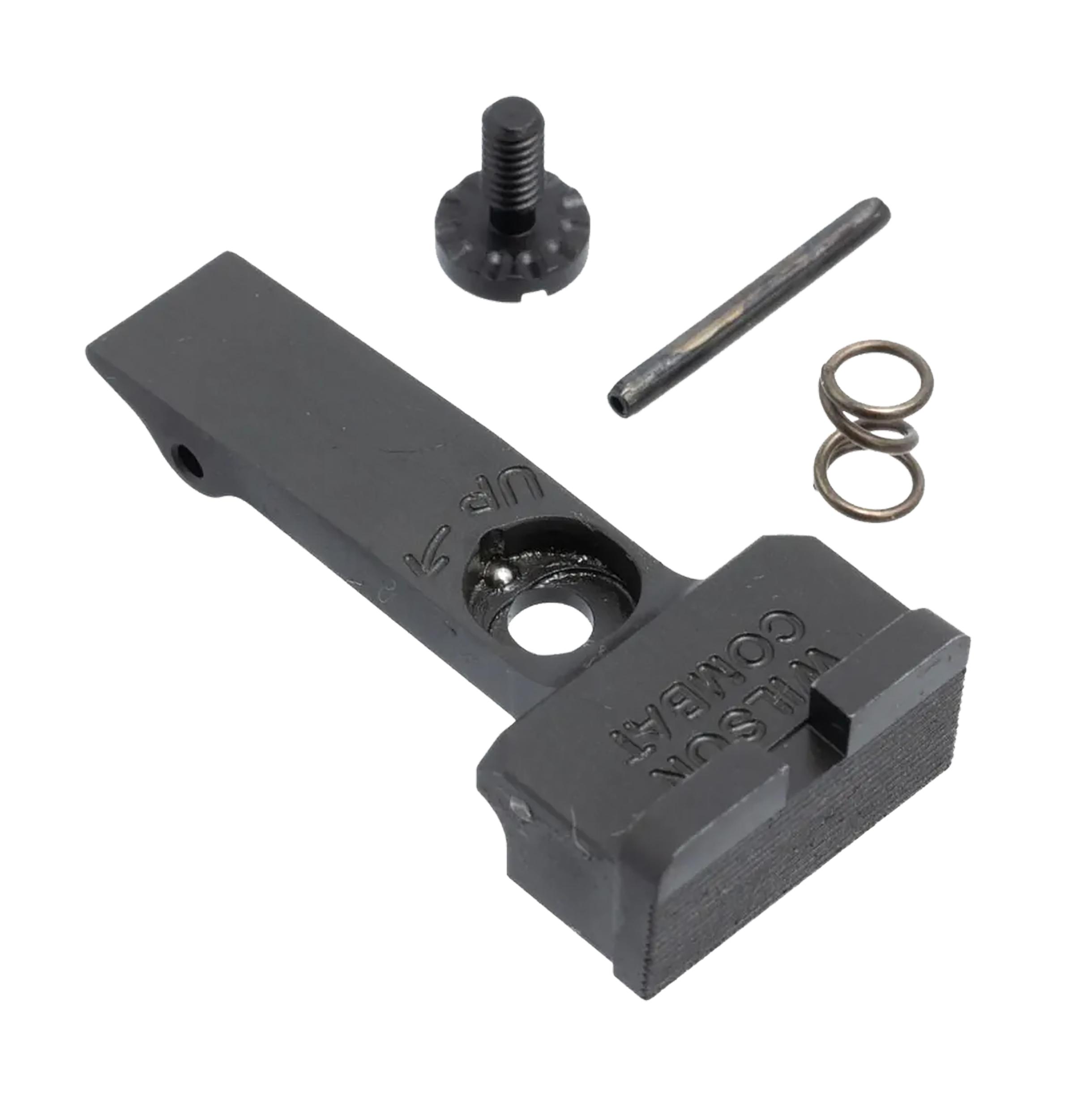 Wilson Combat 1034SQ  Rear Sight Black Frame Fits Colt Python/Anaconda Universal
