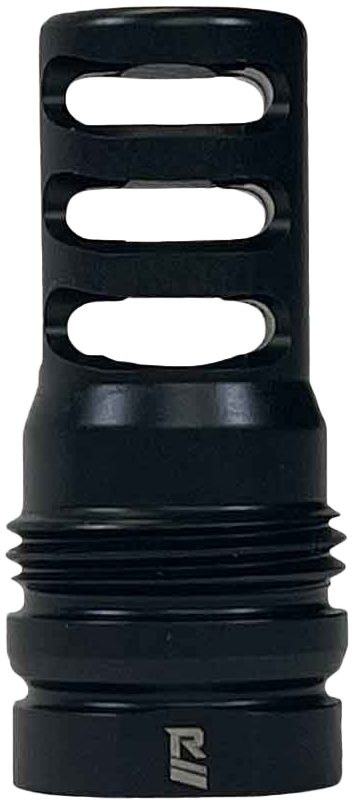 Rugged Suppressors MB027 3 Port Brake  338 Cal (8.6mm), M18x1.5 tpi, Dual  Taper Locking System, Fits R.U.M. Mount