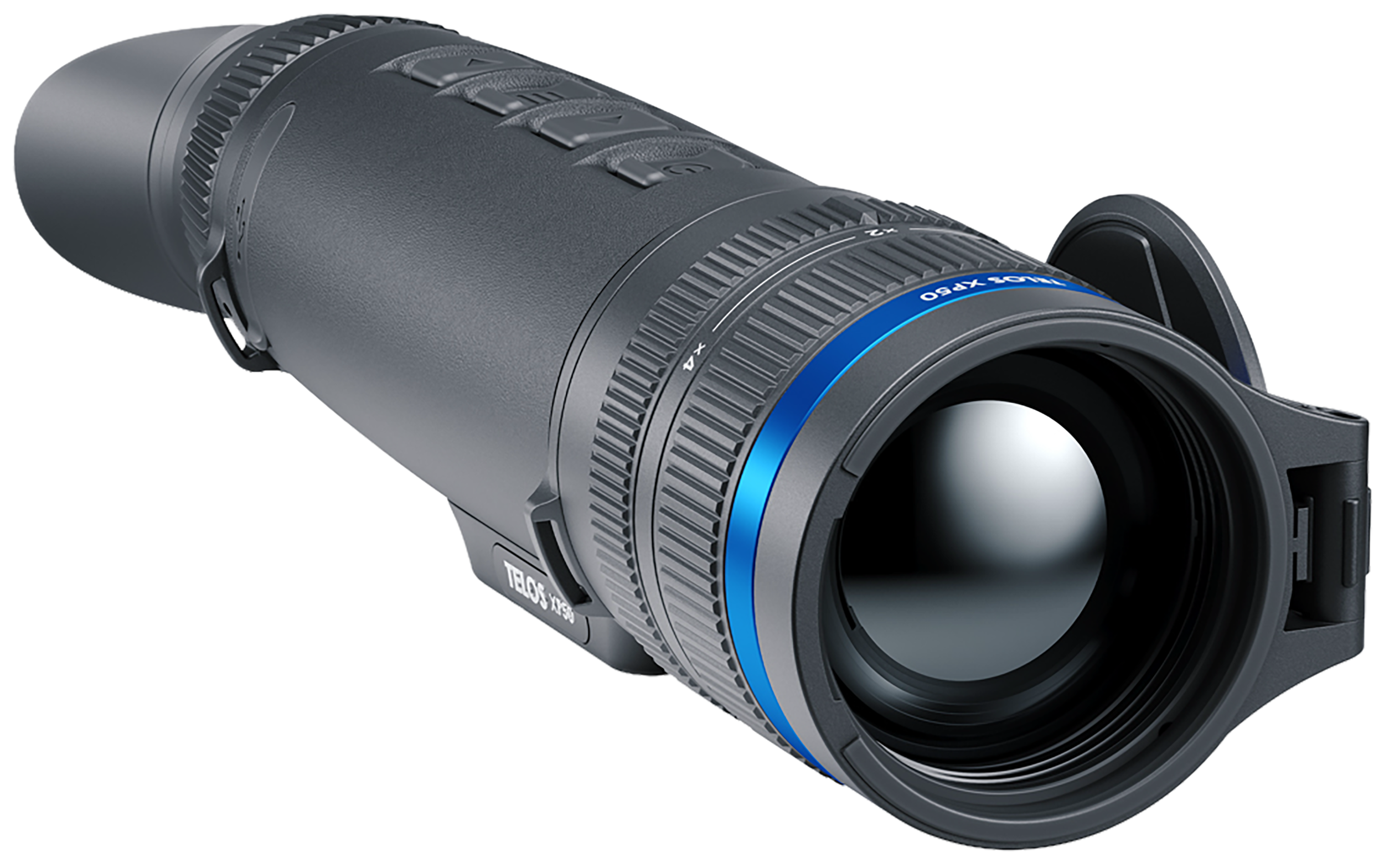 Pulsar PL77493 Telos XP50 Thermal Monocular Black Rubber Armor 2.5-10x50mm, 640x480, 50Hz Resolution Zoom Digital 4x