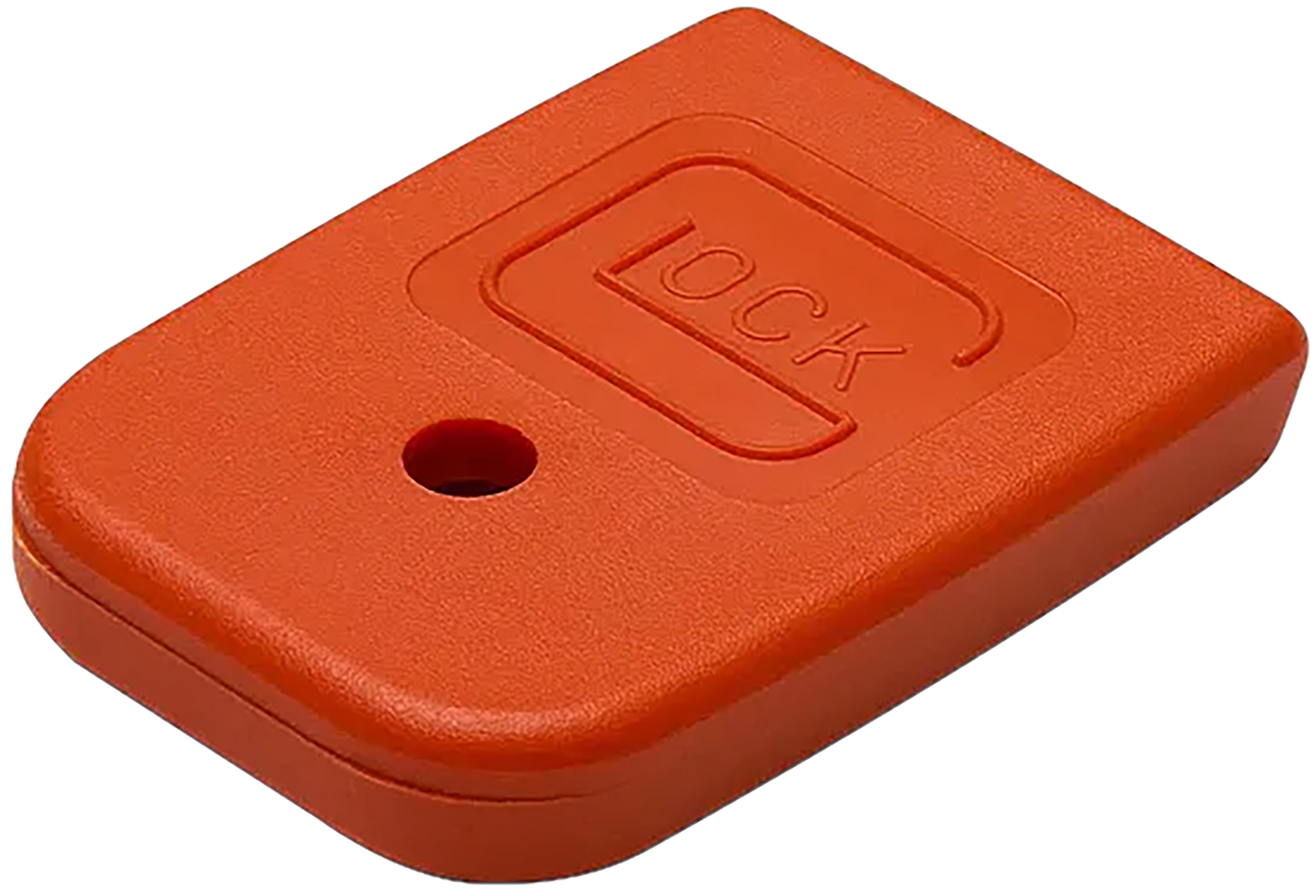 Glock 50971  Floor Plate 10mm Fits Glock 20/21/29 Orange Polymer