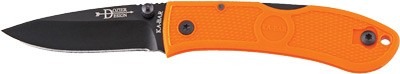 KA-BAR DOZIER FOLDING HUNTER 3" BLAZE ORANGE!!