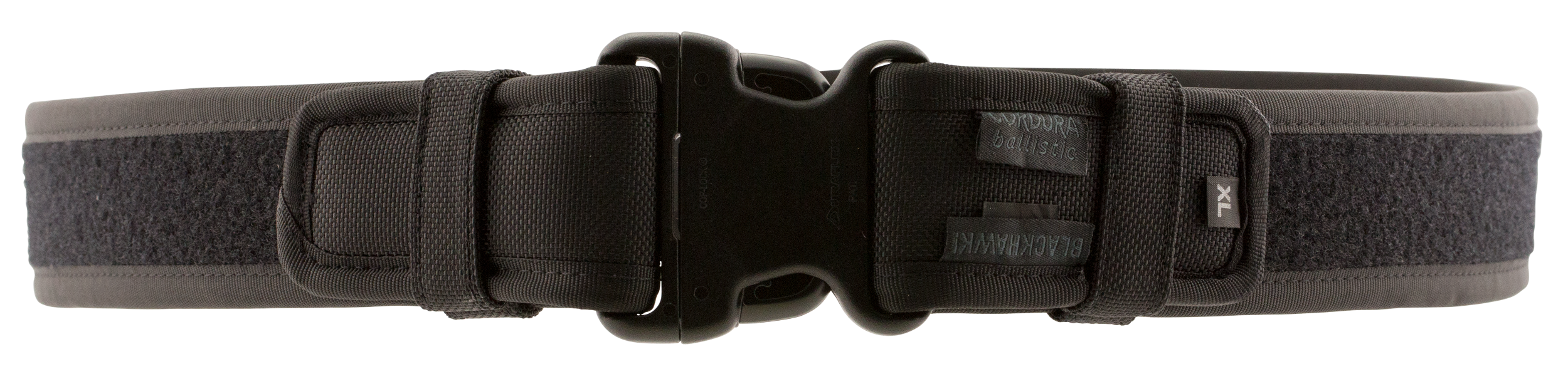 Blackhawk 44B2MDBK Ergonomic Duty Belt Black Cordura 32-36" 2.25" Wide Buckle Closure