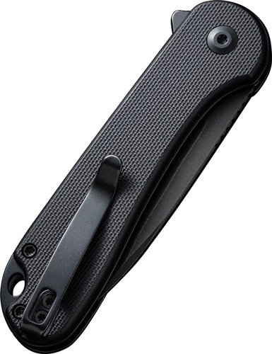 CIVIVI KNIFE ELEMENTUM II 2.96 " G-10/BLK STONEWASH CLAM PACK
