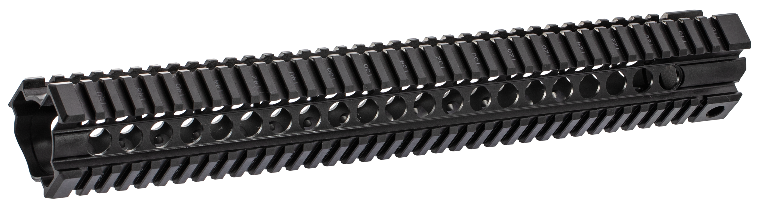 MIDWEST INDUSTRIES INC MICRT15 T-Series AR-15 6061 Aluminum Black Hard Coat Anodized 15"