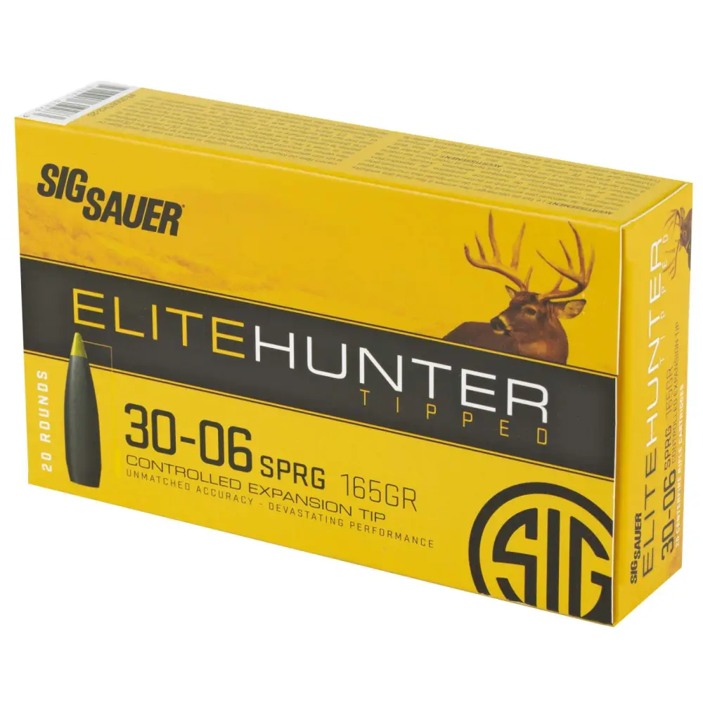 SIG SAUER ELITE HUNT 30/06 SPRG 165GR 20RD BX