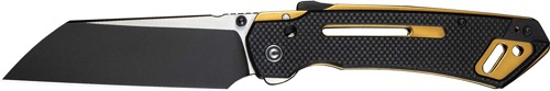 CIVIVI KNIFE BUSTER FG 4.2" BLACK GOARSE G10 SATIN FLAT!