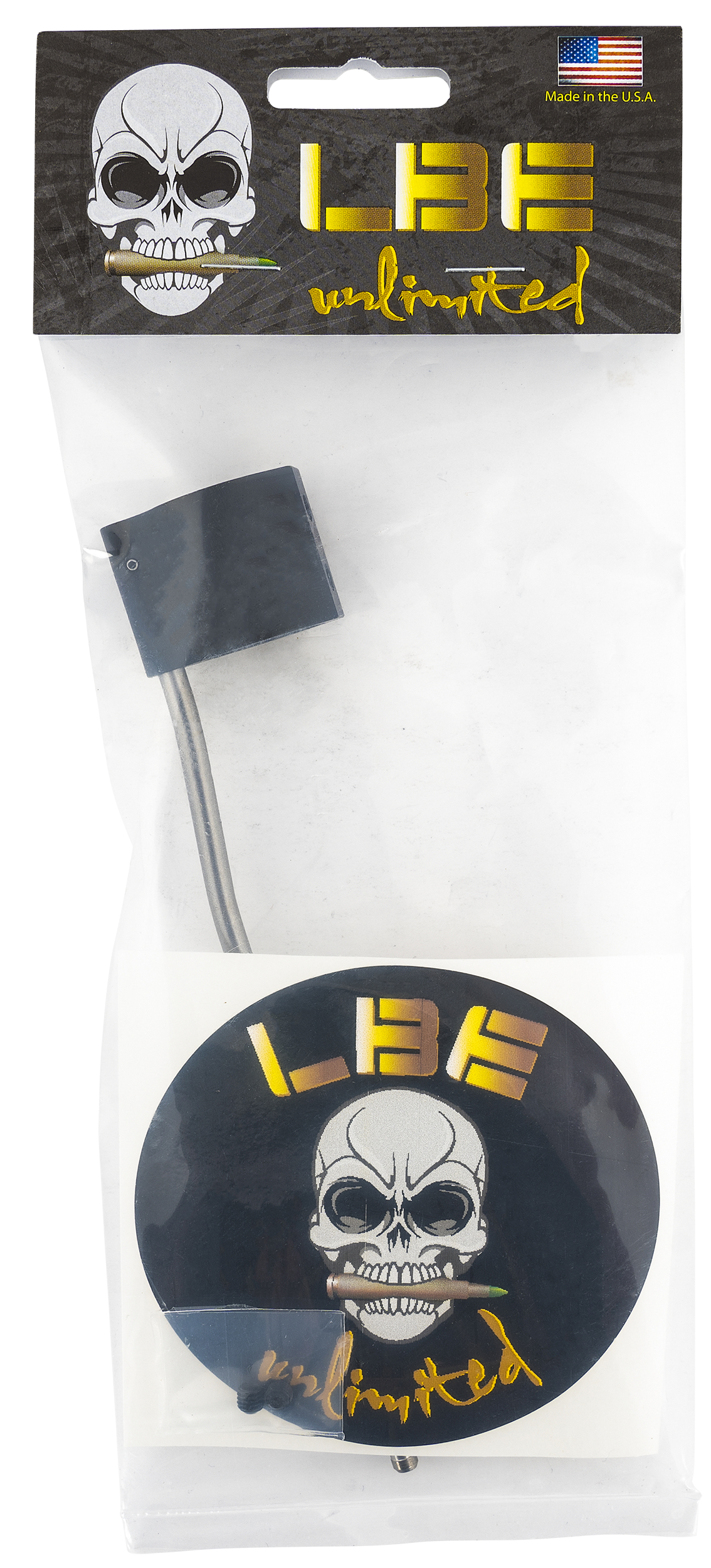 LBE Unlimited ARLGB-P Low Profile Gas Block  .750" Pistol Length Gas Tube Black Nitride Steel