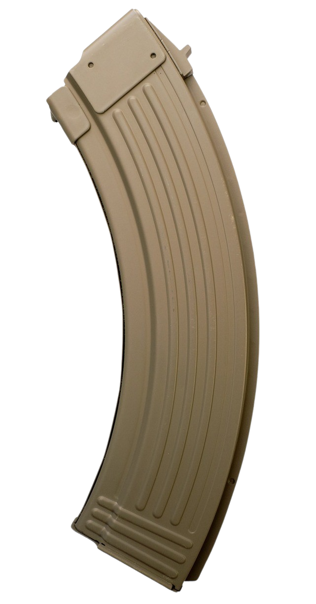 Global Ordnance LLC 810091157503   40rd 7.62x39mm Fits AK-47 FDE Steel