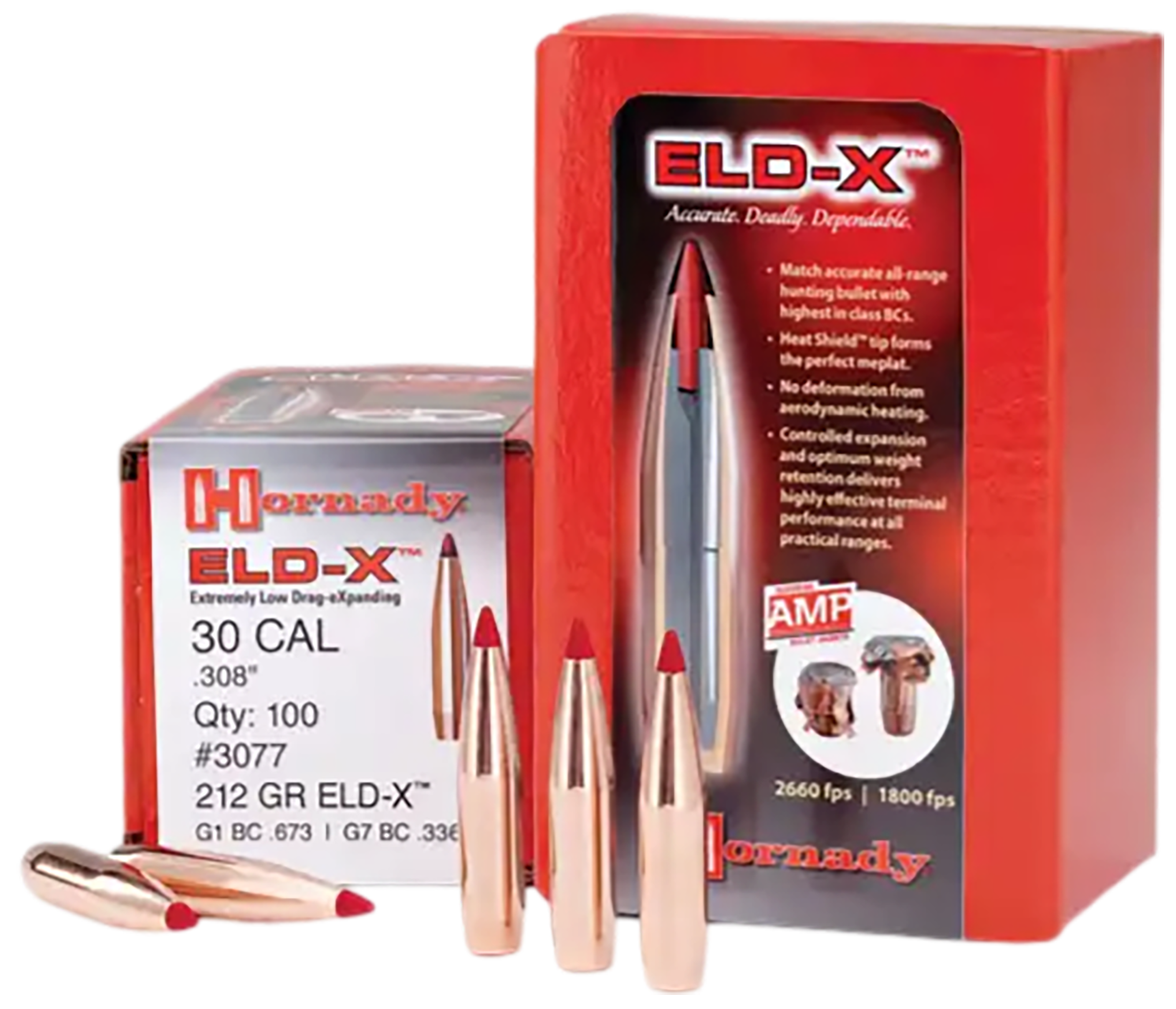 Hornady 2441 ELD-X 6mm .243 90 gr Extremely Low Drag eXpanding 100 Per Box/ 25 Case
