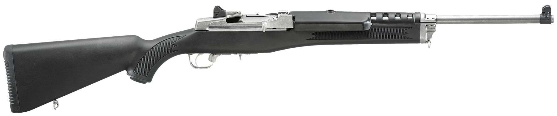 Ruger 5853 Mini Thirty 7.62x39mm 20+1 18.50" Matte Stainless Steel Barrel, Matte Stainless Steel Receiver w/Picatinny Rail, Black Synthetic Fixed Stock, Right Hand