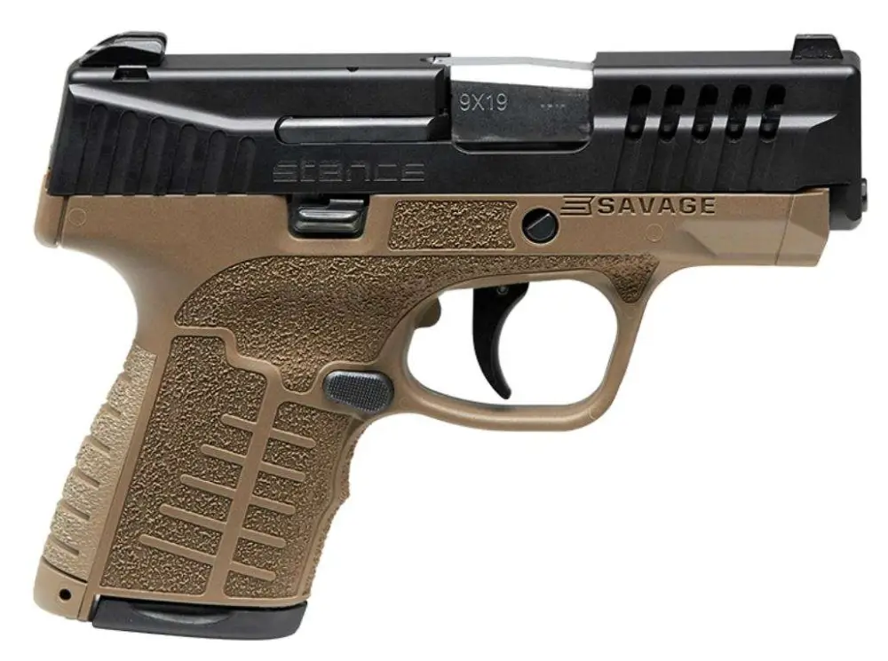 dSAVAGE STANCE MC9 PSTL BLK/FDE
