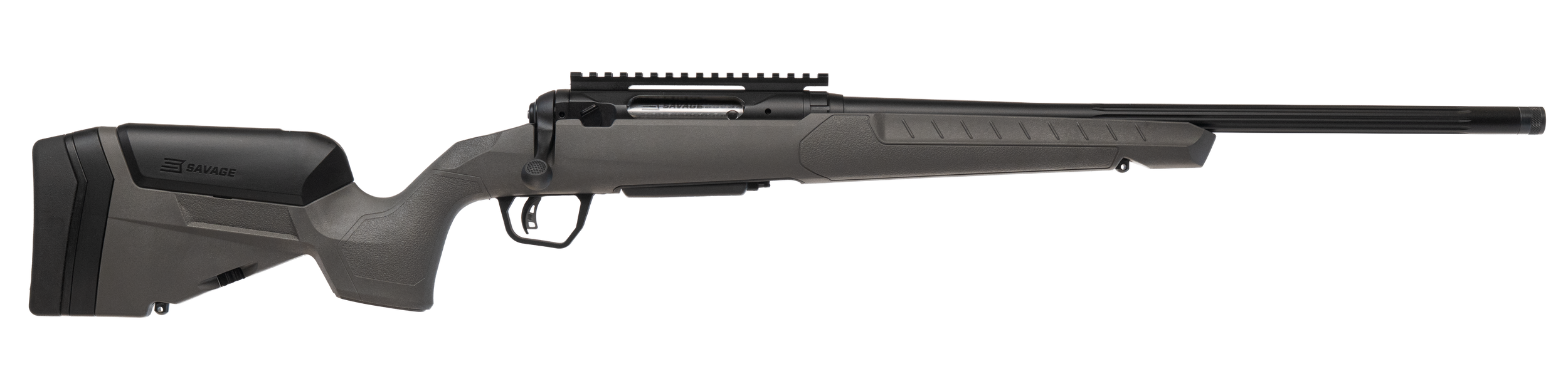 Savage Arms 32411 110 Trailblazer 300 HAM'R 4+1 16.50" Fluted Barrel, Flat Dark Gray Adj LOP Synthetic Stock, Right Hand